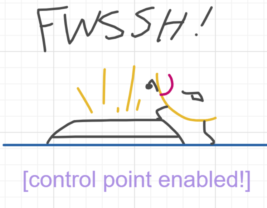 A panel from What's The Point, episode five of the Board Boards object show by Furretwalk/WalkingFurret.